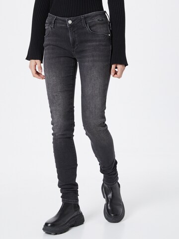 Mavi Skinny Jeans 'Adriana' in Black: front