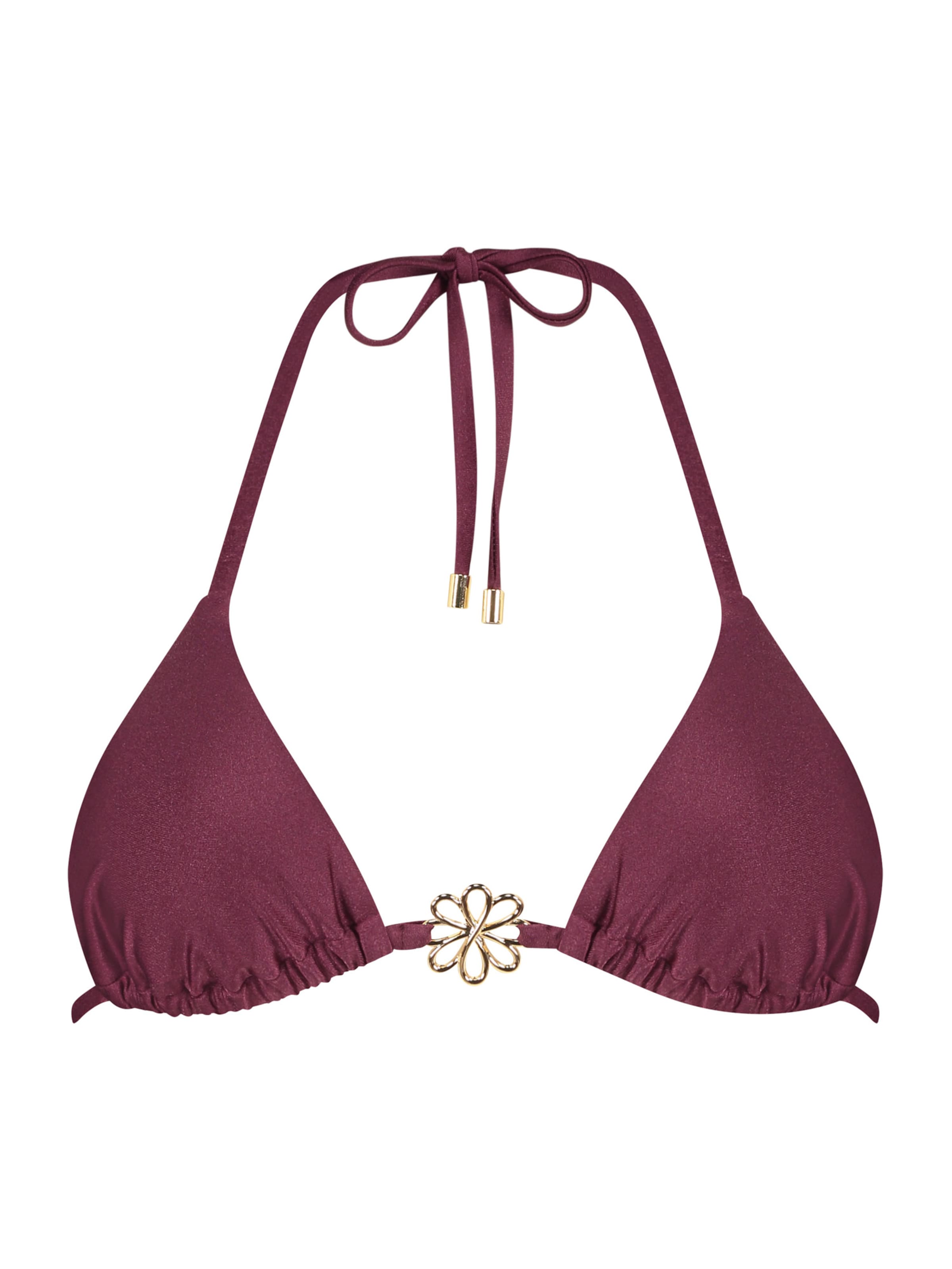 Triangolo Top per bikini 'Yucatan' di Hunkemöller in rosso: frontale