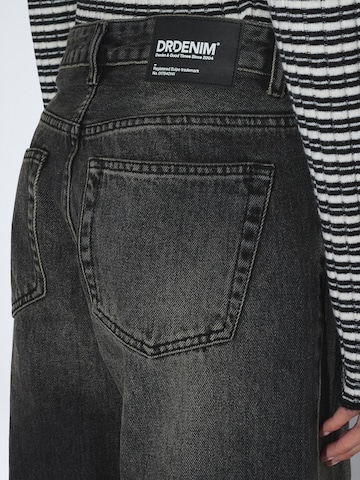 Dr. Denim Regular Jeans 'Rhue Low Wide' in Zwart