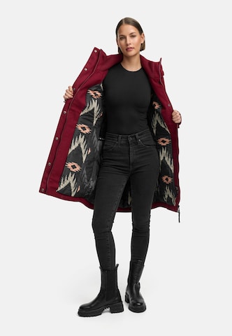 Ragwear Mantel 'Jannisa' in Rot