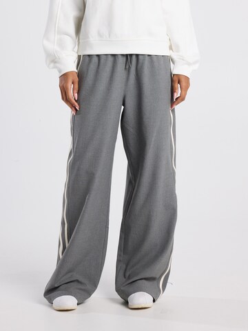 Wide Leg Pantalon America Today en gris : devant