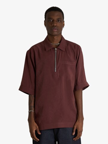 Comfort fit Camicia di Yes London in rosso: frontale