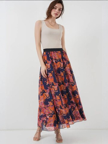 Bigdart Skirt in Orange