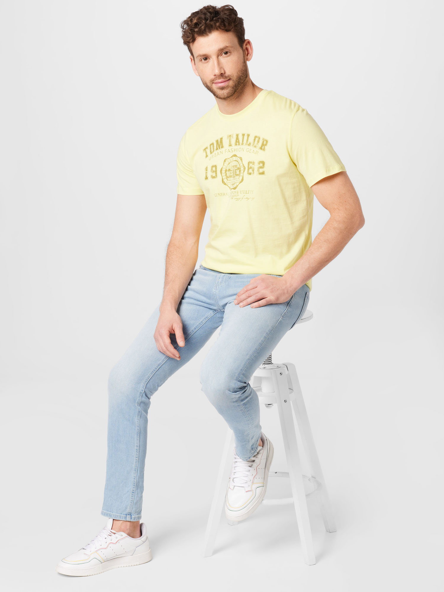 Plus size Odzież TOM TAILOR Koszulka w kolorze Żółty, Musztardowym 