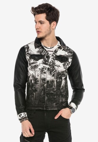 Veste mi-saison 'HARVESTED' CIPO & BAXX en noir