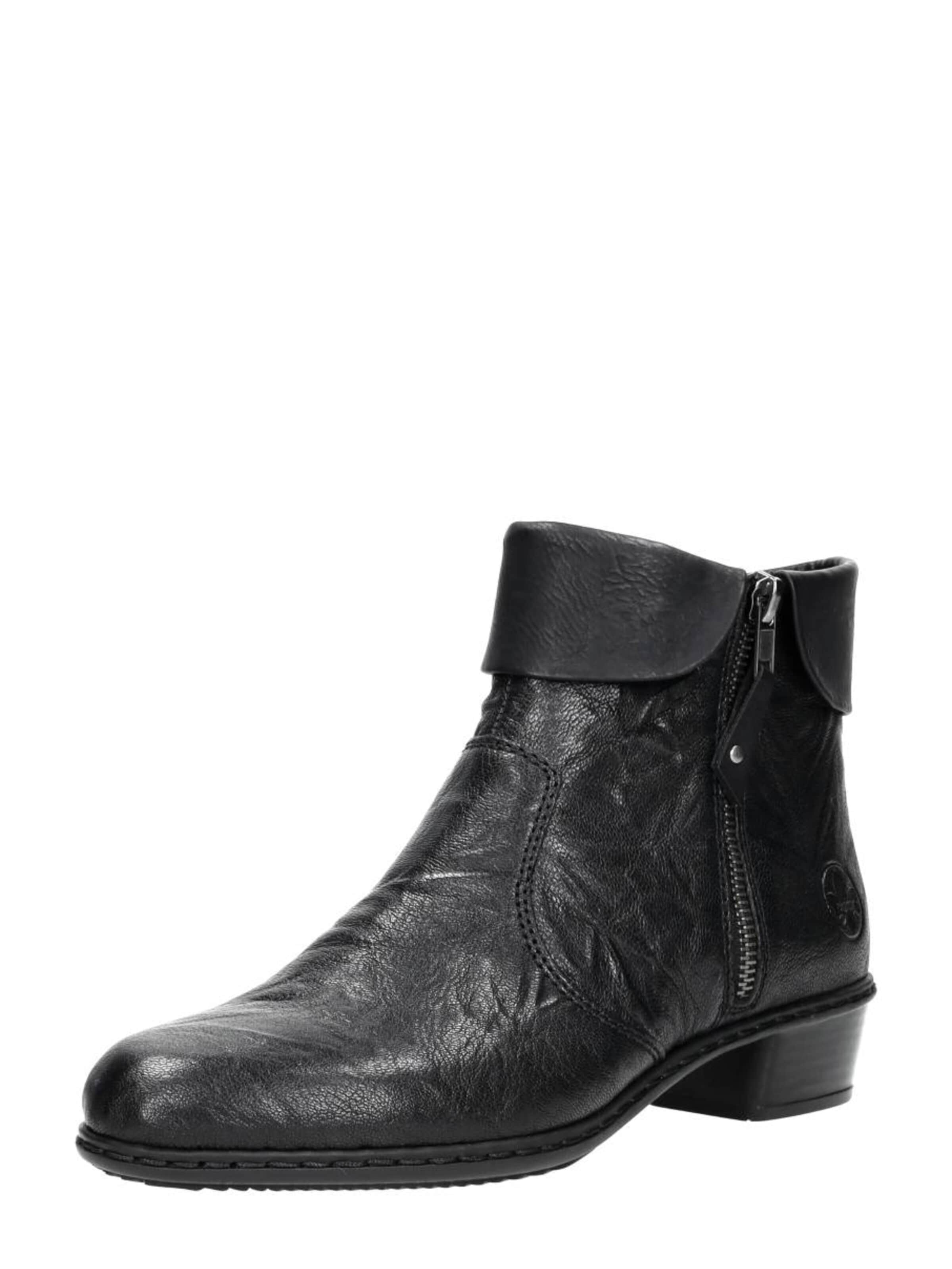Rieker Boots 'Dames enkellaarsjes' in Zwart