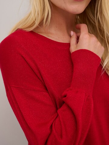 Pull-over 'KARegina' Kaffe en rouge