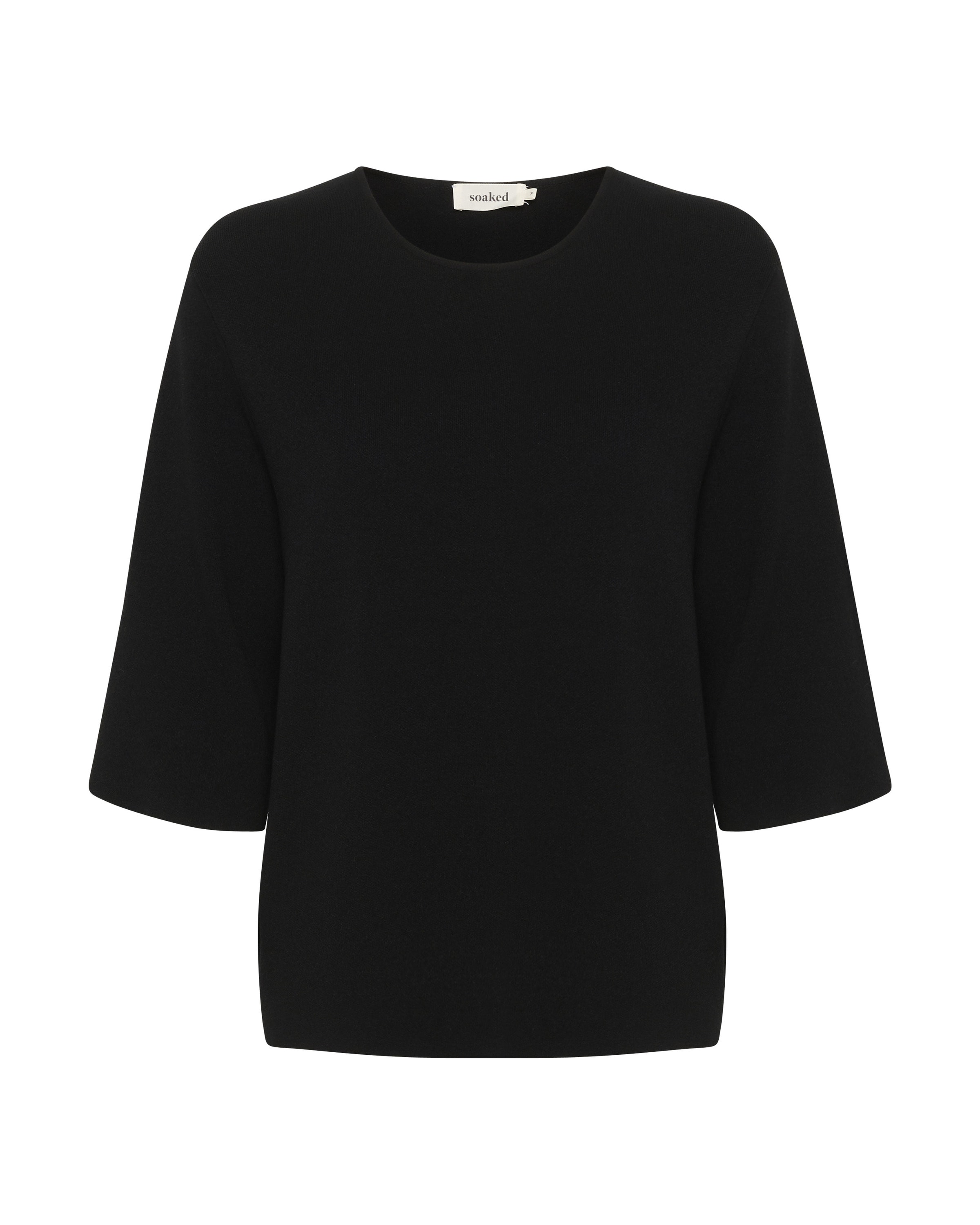 SOAKED IN LUXURY Pullover 'Indianna' i sort: forside