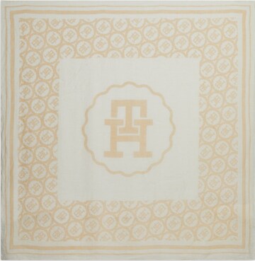 TOMMY HILFIGER Doek 'Monogram Stamp' in Beige: voorkant