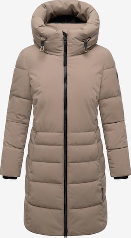 Cappotto invernale 'Mondnebel XIV' di NAVAHOO in marrone: frontale