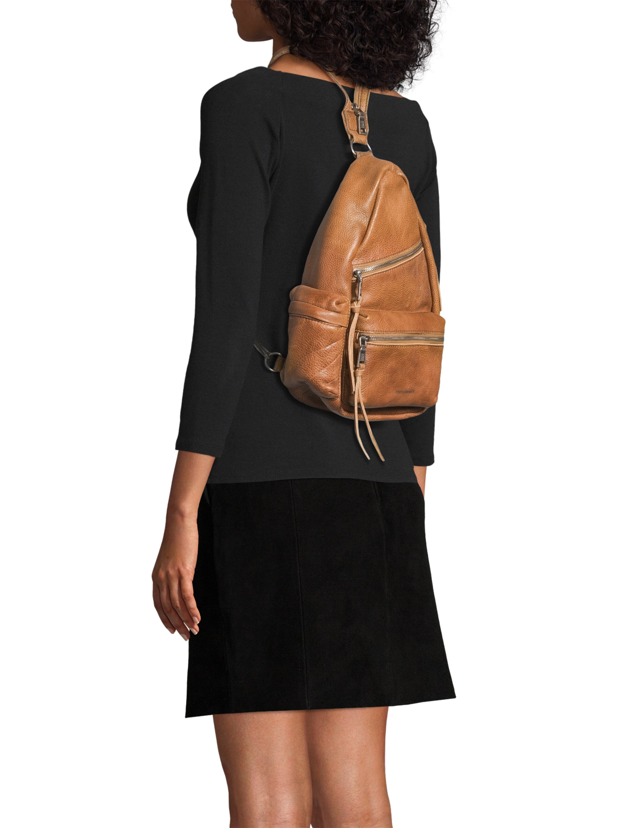 FREDsBRUDER Plecak 'My Old Friend' w kolorze brązowy: przód