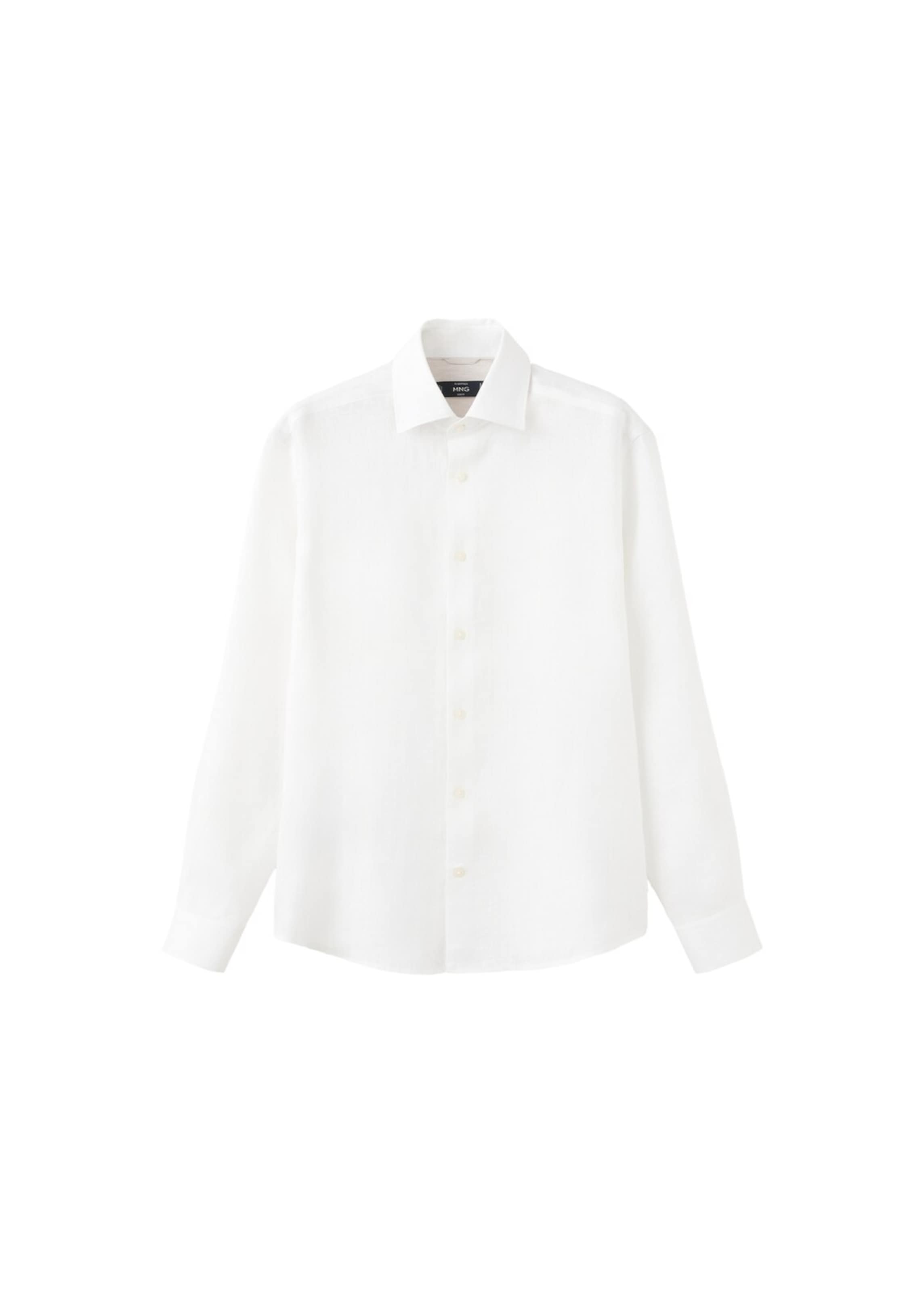 MANGO MAN Button Up Shirt 'Tucan' in White, Item view