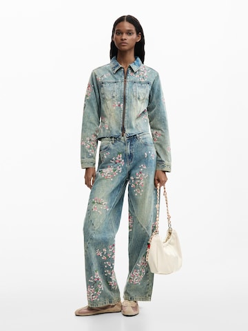 Desigual Prechodná bunda - Modrá