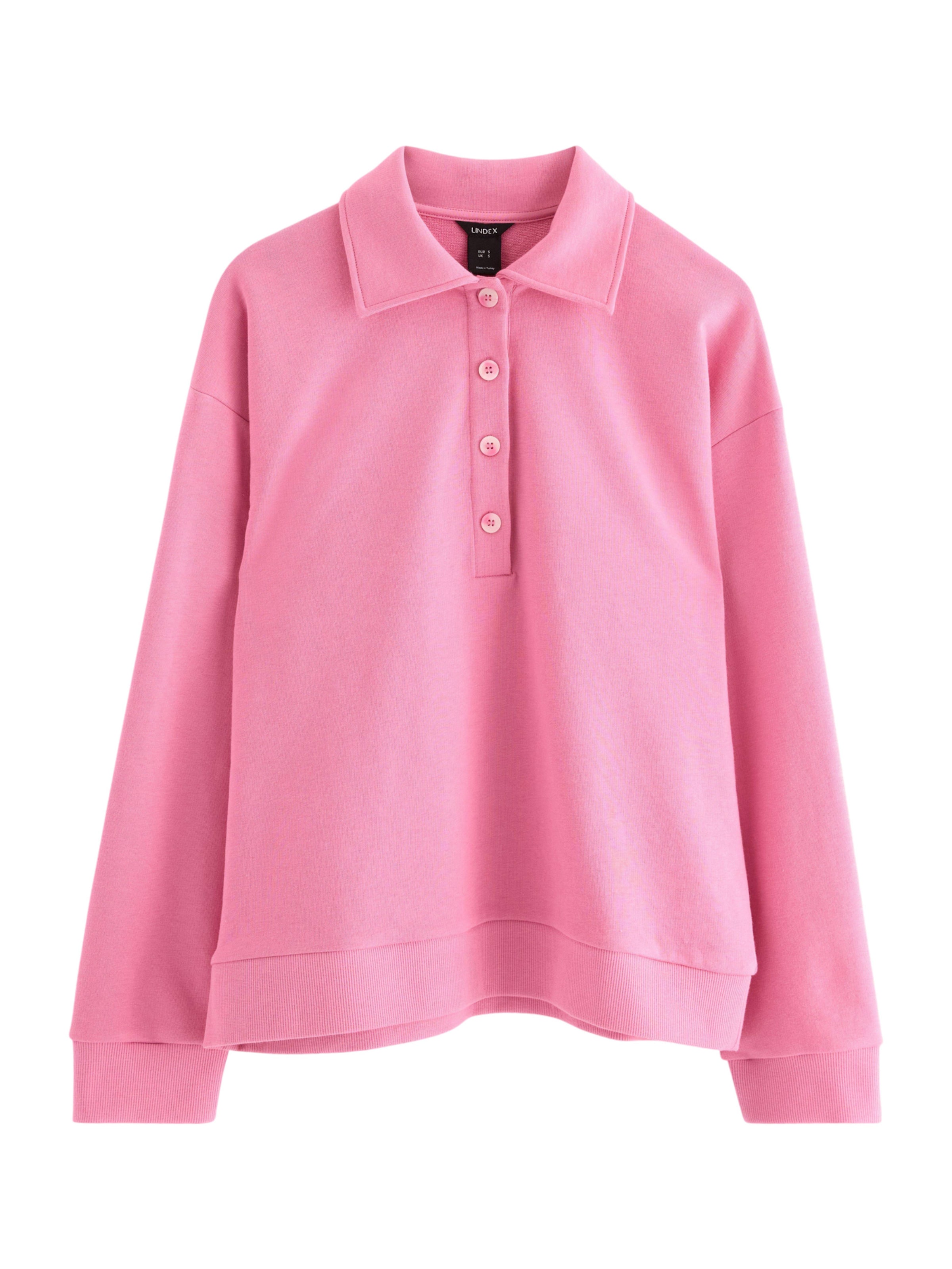 Lindex Bluzka sportowa 'Kelly' w kolorze różowy: przód