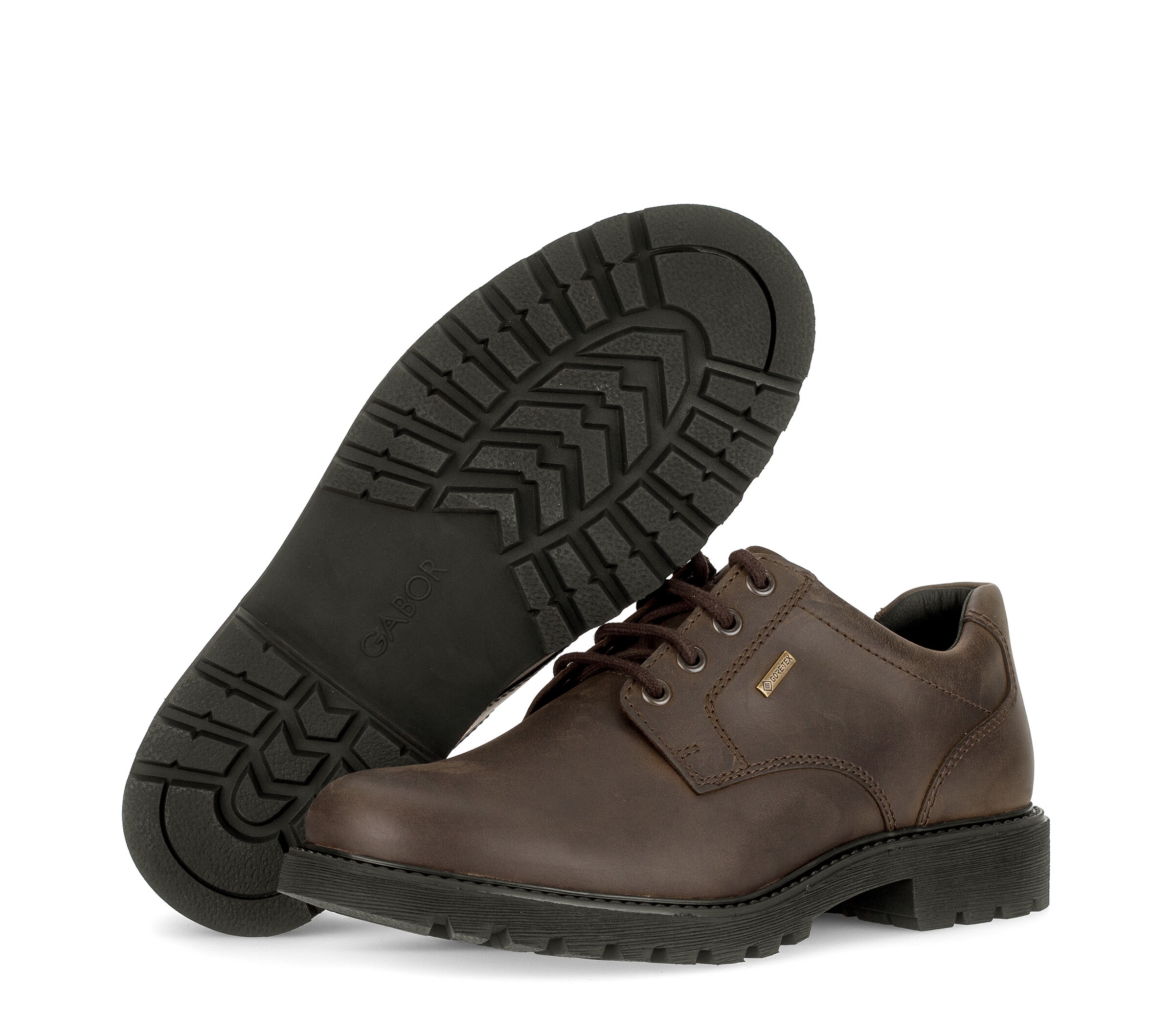 GABOR Lace-Up Shoes in Brown