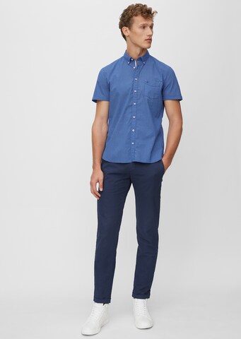 mėlyna Marc O'Polo Standartinis modelis Marškiniai