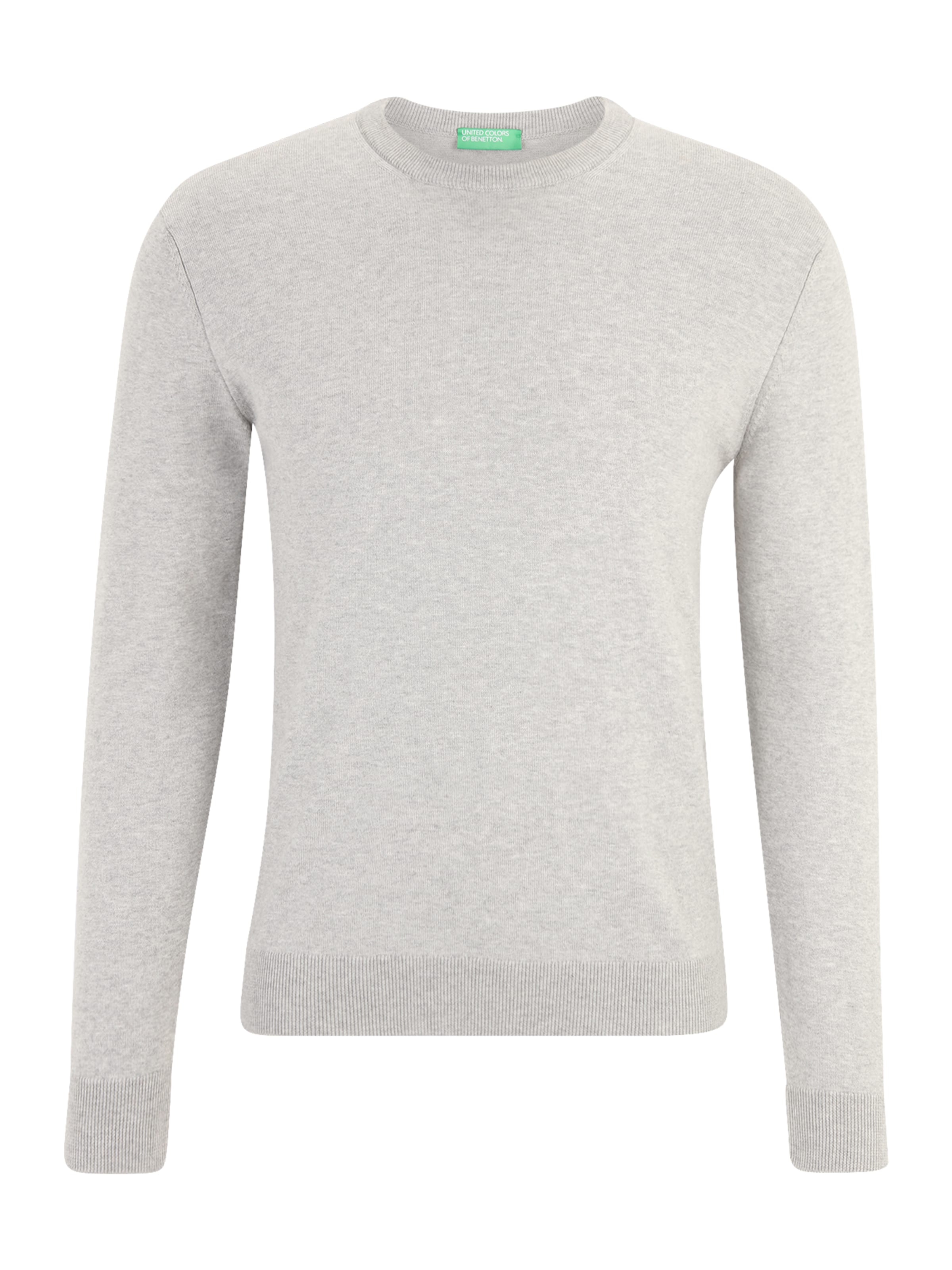 Regular fit Pullover di UNITED COLORS OF BENETTON in grigio: frontale