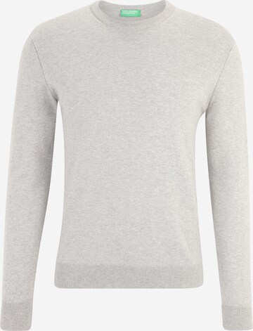 UNITED COLORS OF BENETTON Sweater in Grey: front