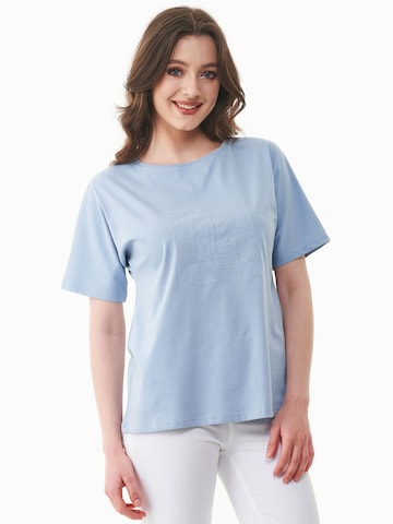 Organication Shirt in Blue: front