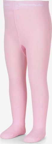 STERNTALER Strumpfhose 'Ajour' in Pink: predná strana