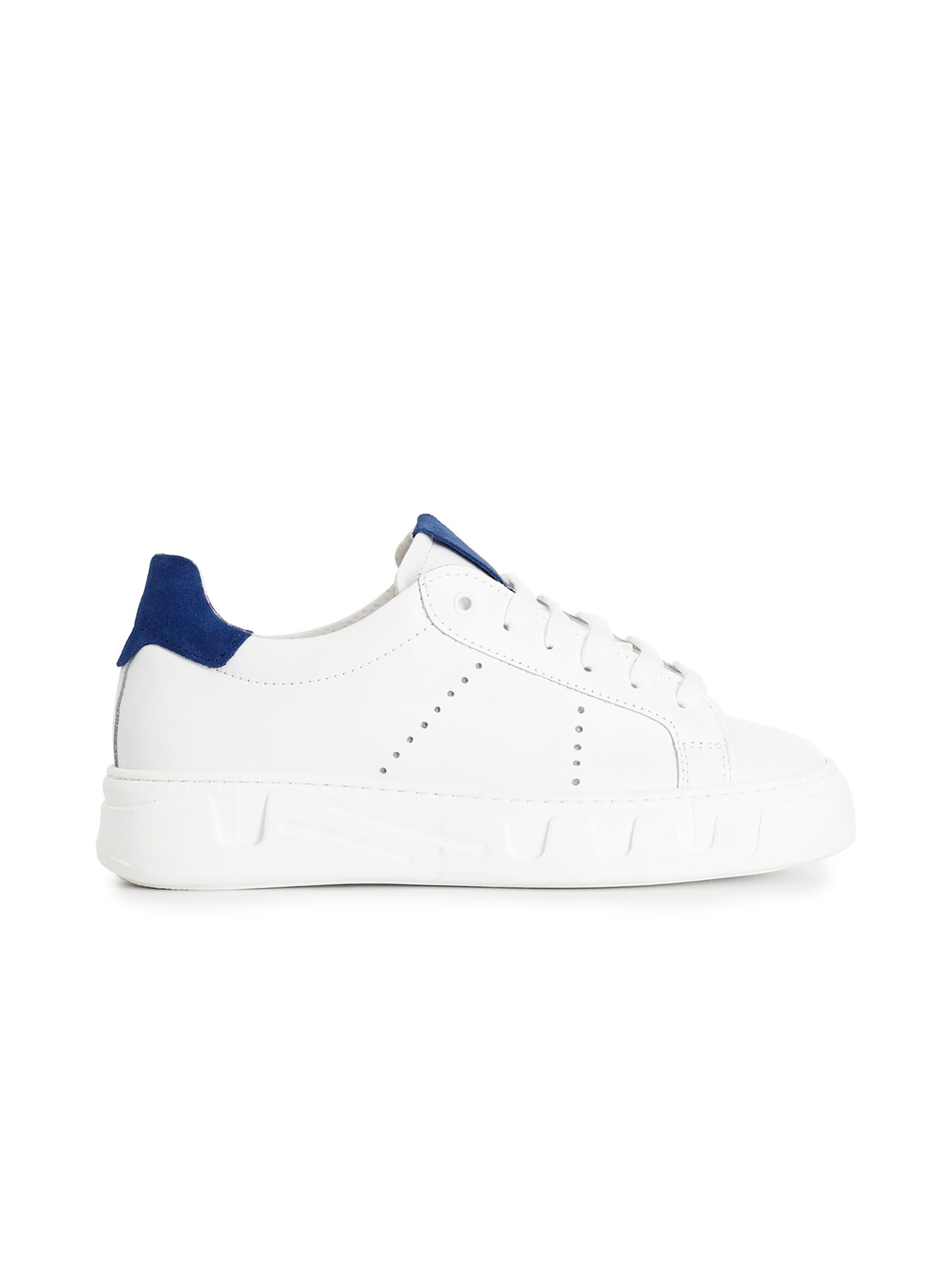 Sneaker bassa di CAFè NOIR in bianco: frontale