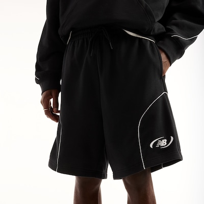 new balance Pants 'Trackside French Terry Short 7"' in 34 in Black, Item view