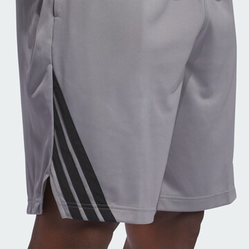 ADIDAS PERFORMANCE Loosefit Sportbroek 'Legends' in Grijs