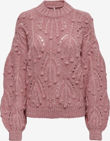 Pull-over 'JANE' ONLY en rose : devant