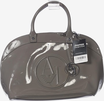 Armani Jeans Handtasche gross One Size in Grau: Vorderseite