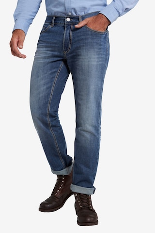 JP1880 Regular Jeans in Blauw: voorkant