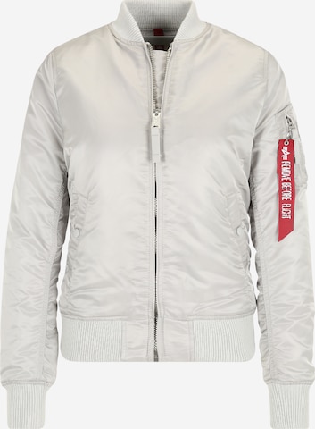 ALPHA INDUSTRIES Prehodna jakna | siva barva: sprednja stran