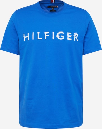 TOMMY HILFIGER - Camiseta en azul: frente