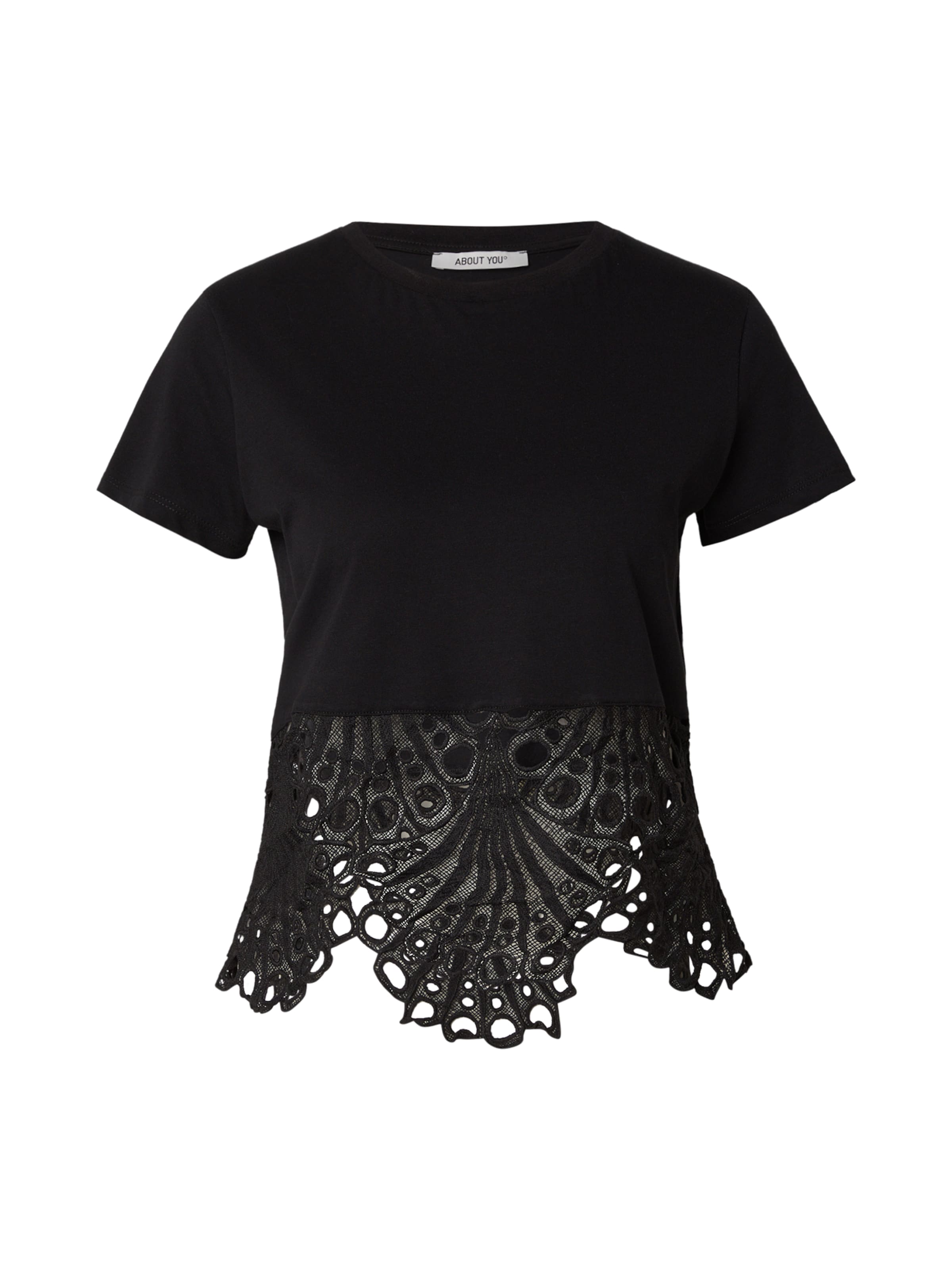 ABOUT YOU Shirt 'Lotte' in Black: front