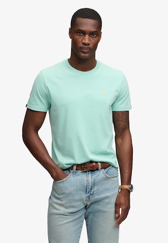 T-Shirt 'Essential' Superdry & Co en vert : devant