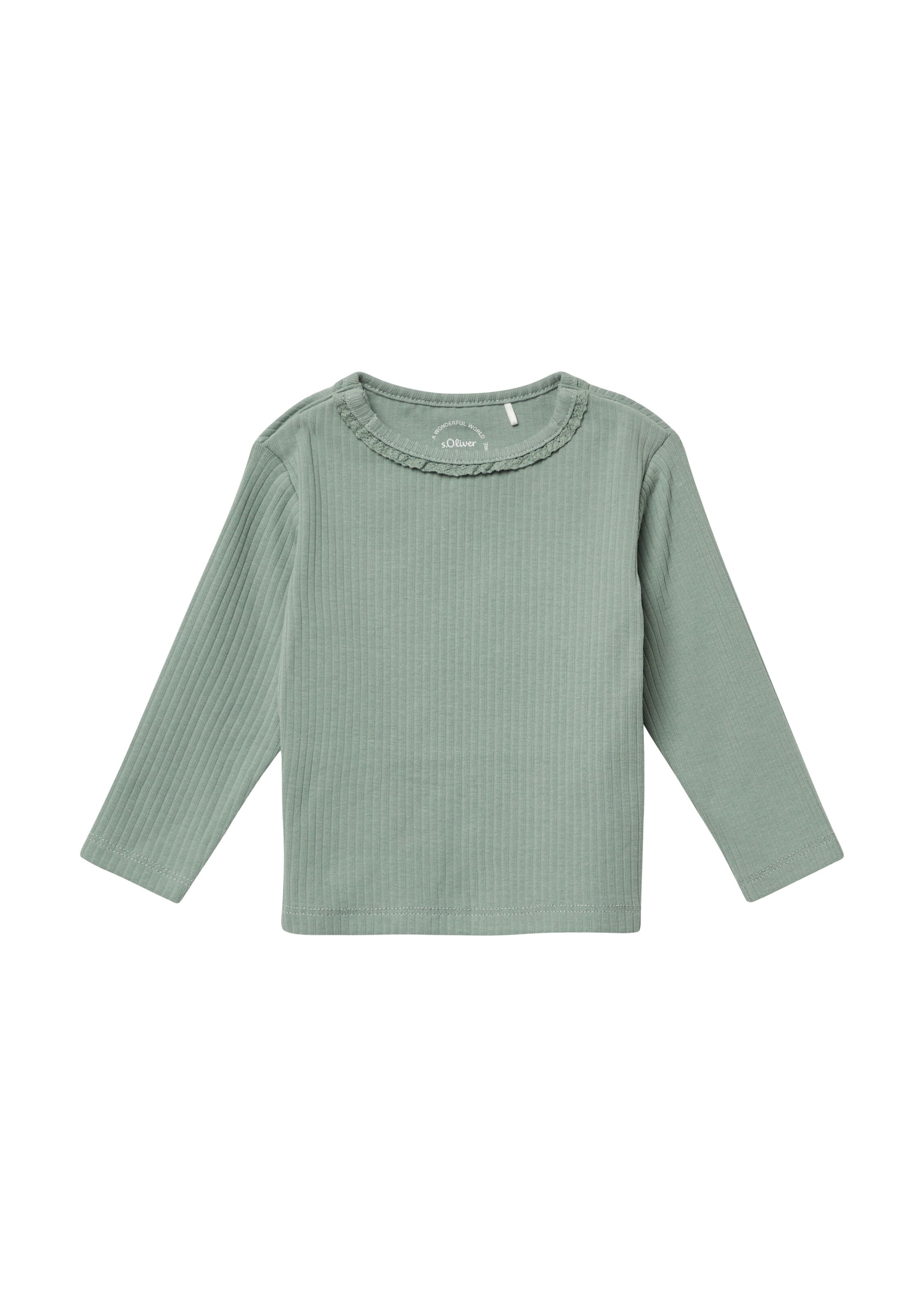s.Oliver Shirt in Groen: voorkant