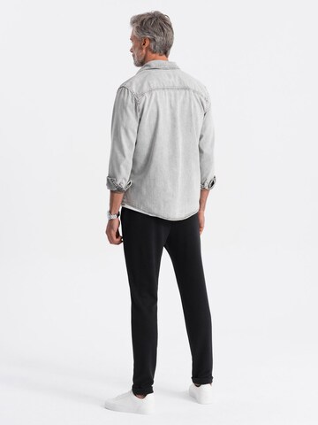 Ombre Tapered Trousers 'PACP-0121' in Black