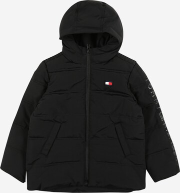 TOMMY HILFIGER Between-Season Jacket in Black: front