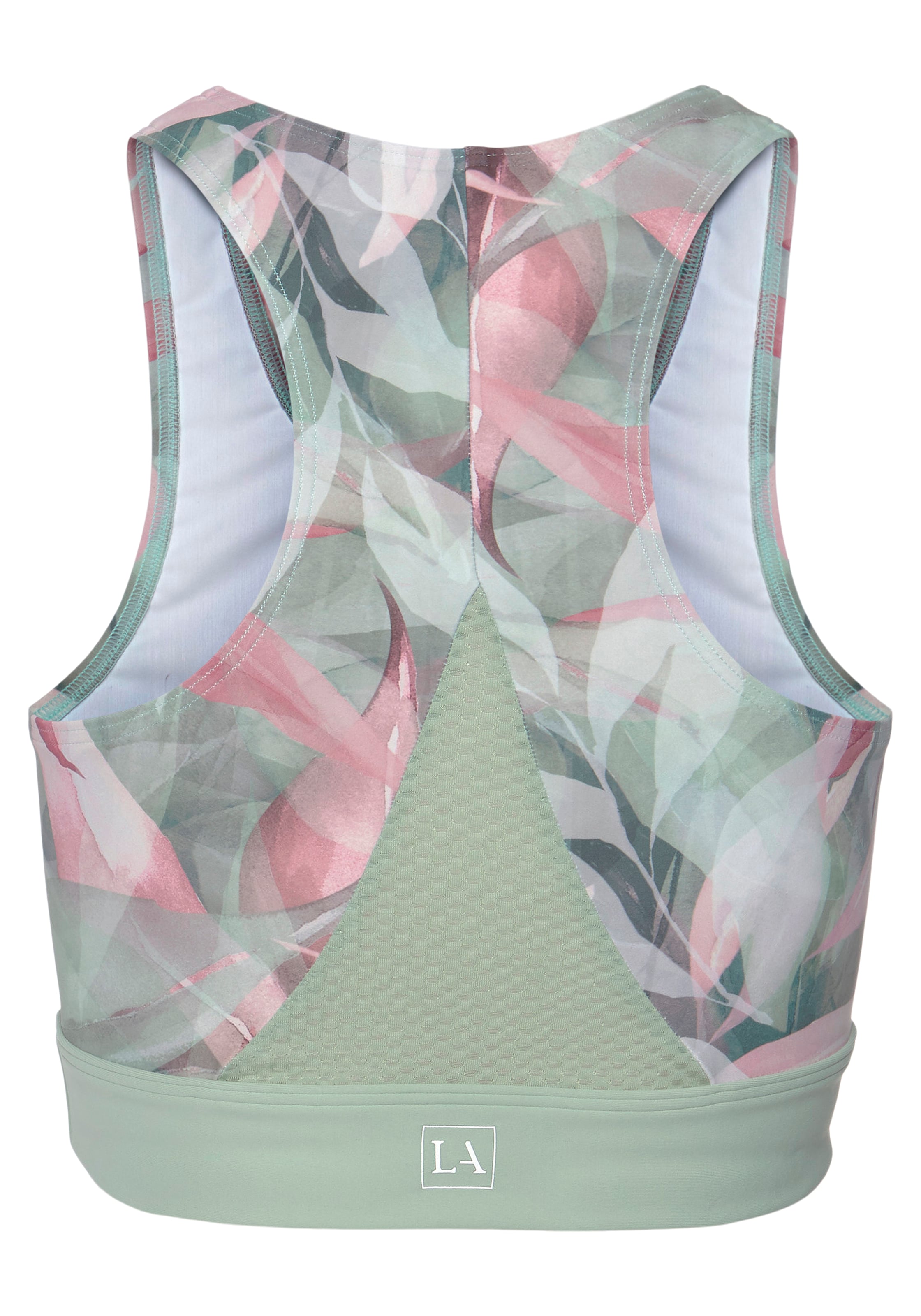 LASCANA ACTIVE Спортивный топ в Зеленый