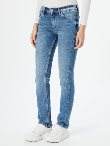 Coupe slim Jean 'Elsa' TOM TAILOR DENIM en bleu : devant