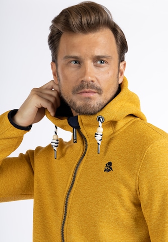 Schmuddelwedda Fleece jacket in Yellow