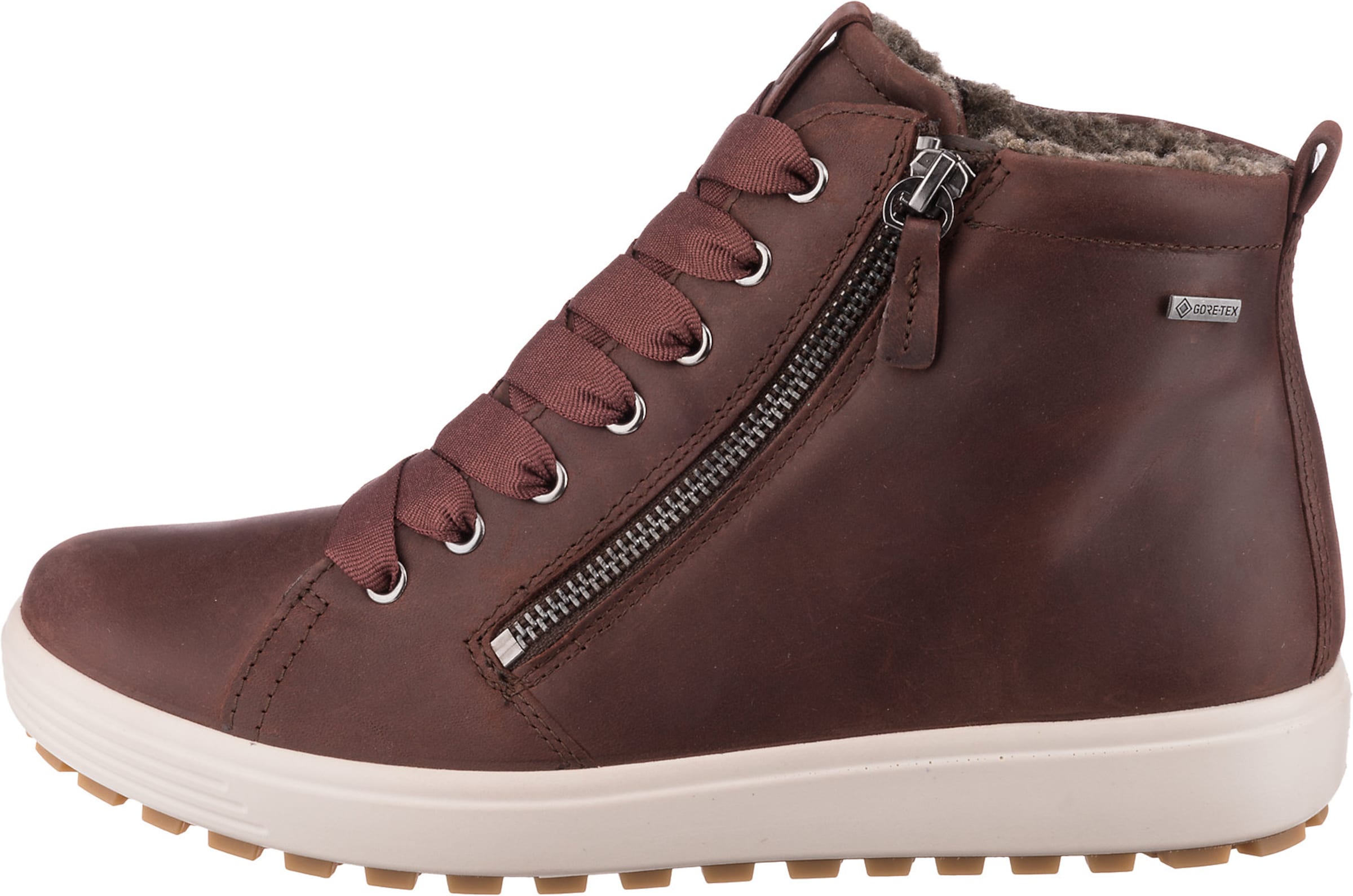 ECCO Sneaker 'Soft 7' in Braun
