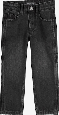 Marc O'Polo Tapered Jeans in Black: front