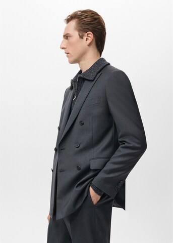 MANGO MAN Regular fit Suit Jacket 'Turinc' in Grey
