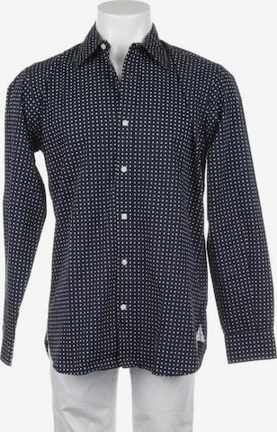 TOMMY HILFIGER Button Up Shirt in S in Blue: front