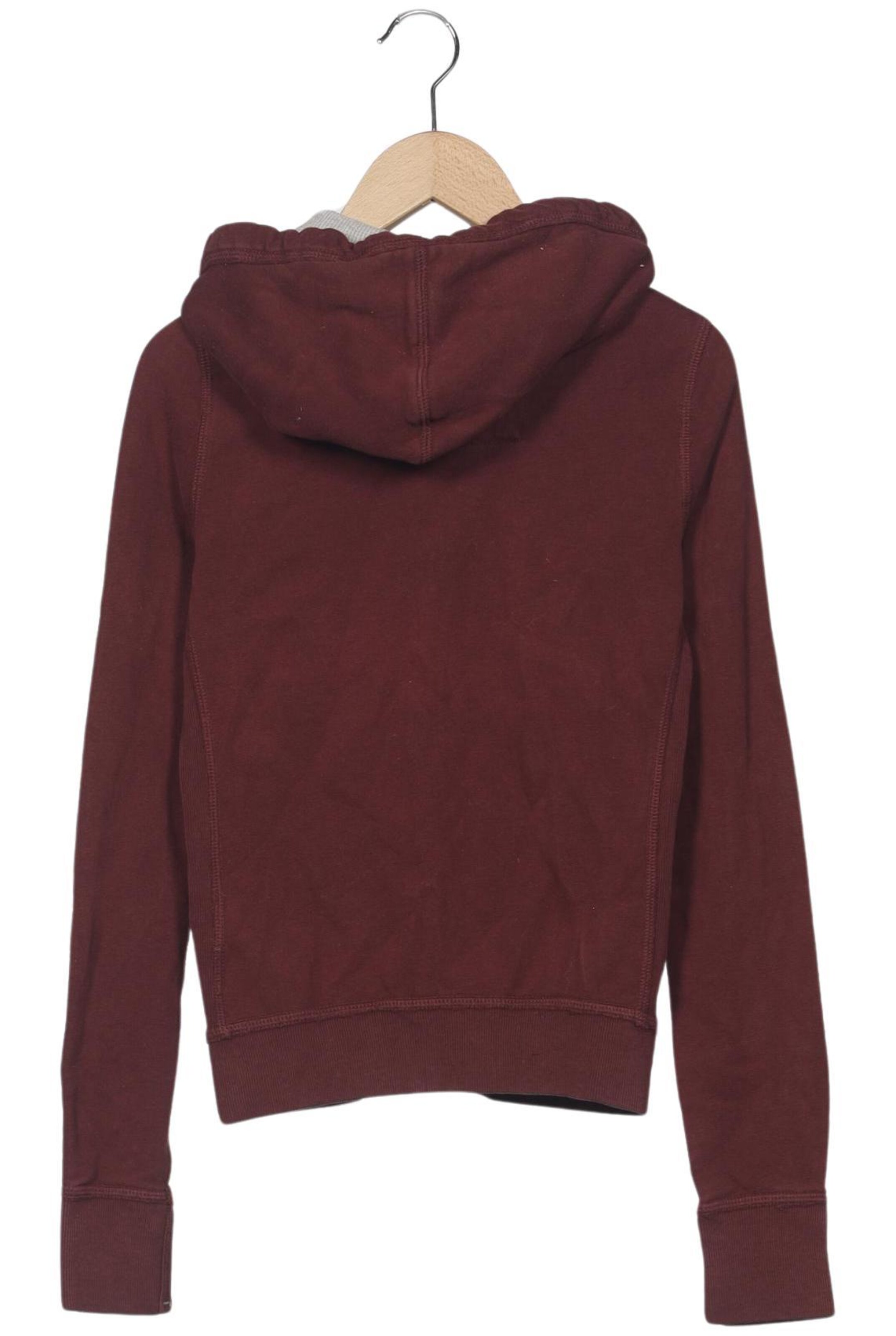 Abercrombie & Fitch Kapuzenpullover XS in Rot