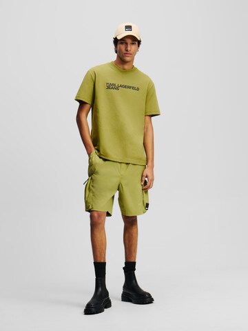 Maglietta di KARL LAGERFELD JEANS in verde