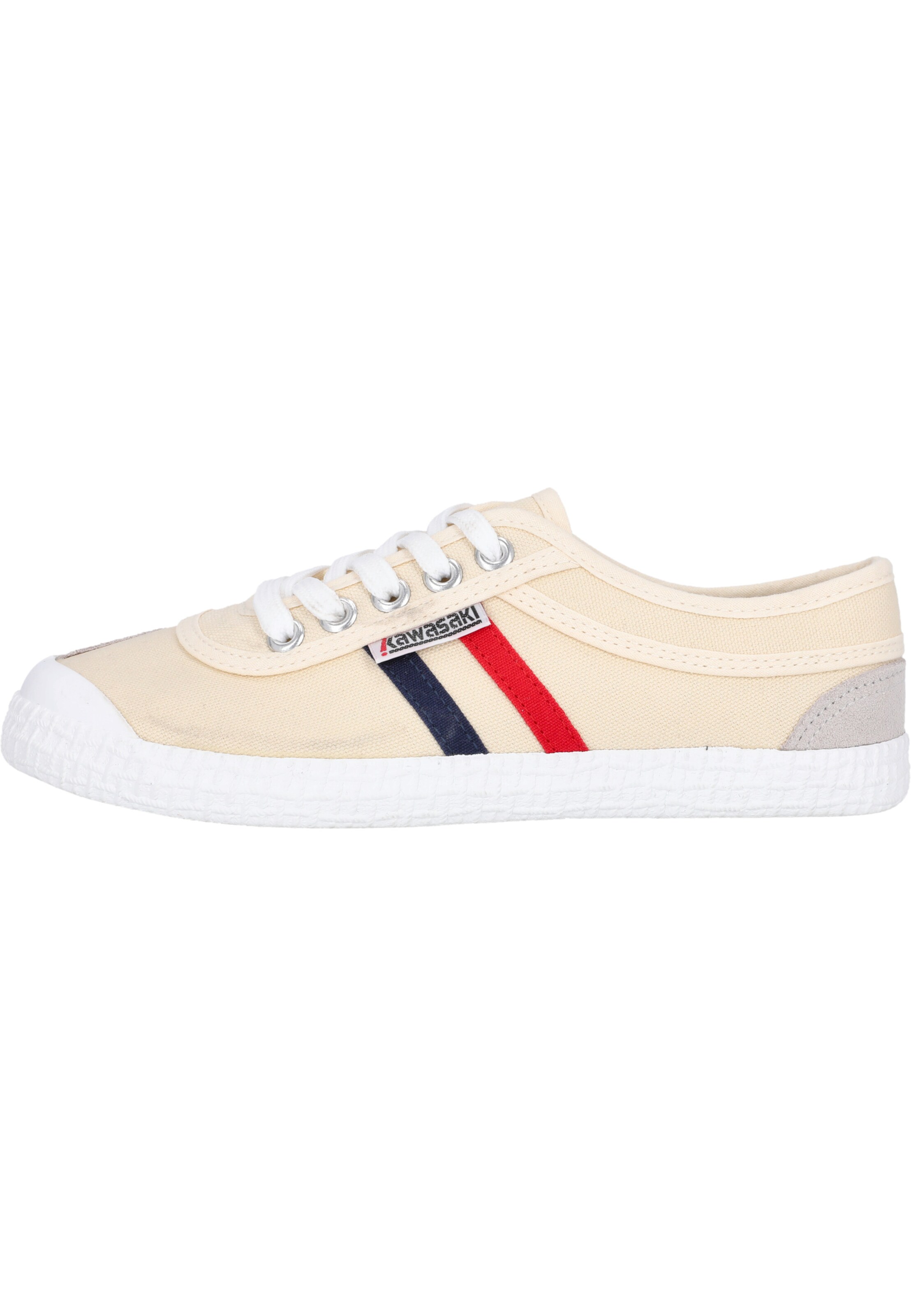 KAWASAKI Sneakers 'Retro Canvas' in Beige