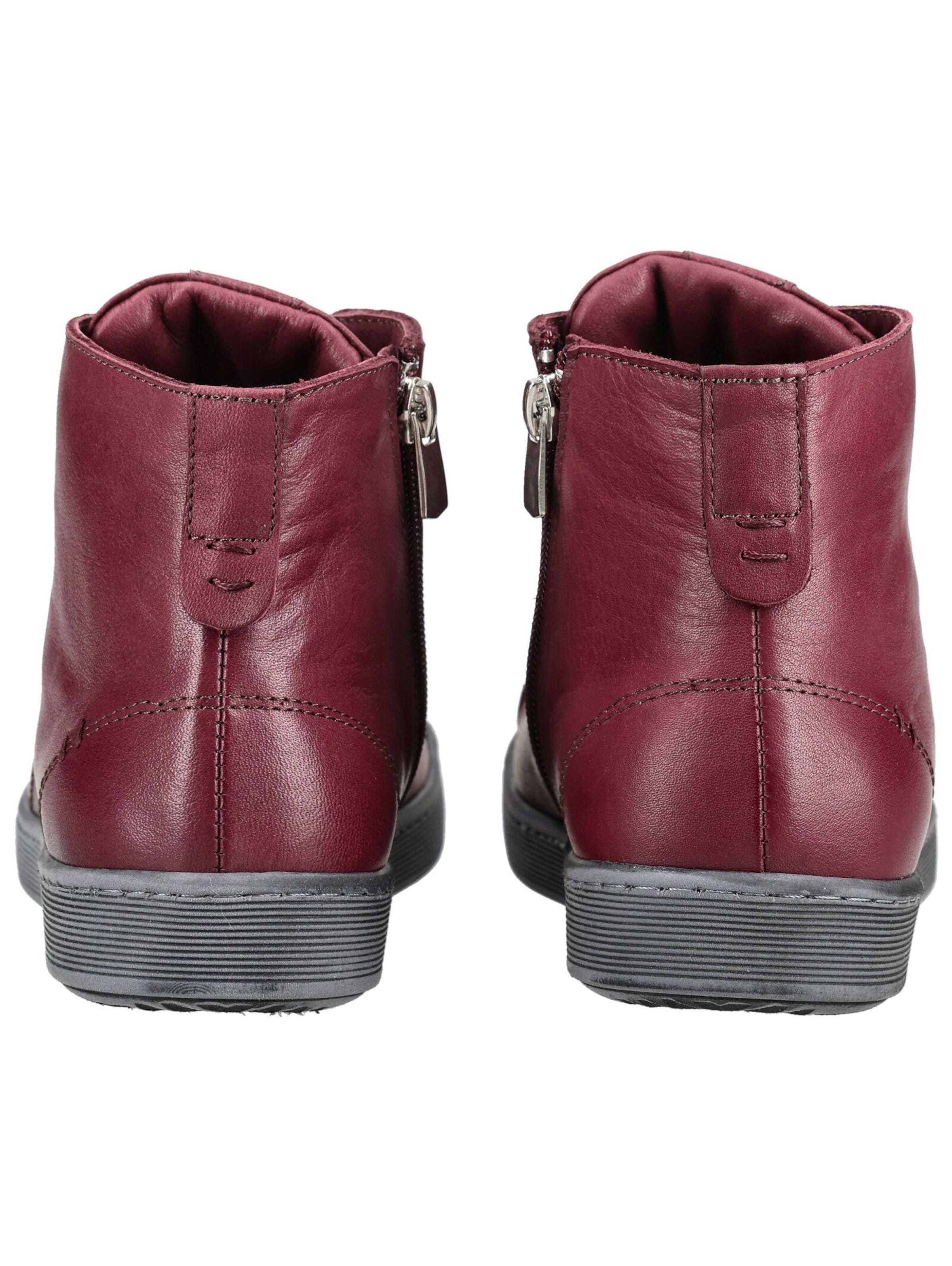 ANDREA CONTI Lace-up bootie in Red