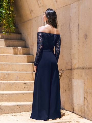 Cupshe Jumpsuit 'burn-out look' in Blue