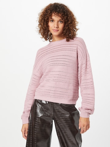 QS Sweater in Purple: front